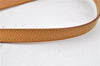 Authentic Louis Vuitton Leather Shoulder Strap Beige 39" LV 3139D