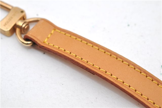 Authentic Louis Vuitton Leather Shoulder Strap Beige 39