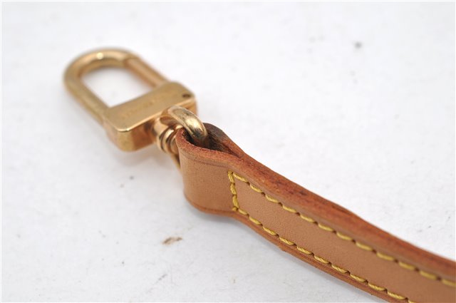 Authentic Louis Vuitton Leather Shoulder Strap Beige 39