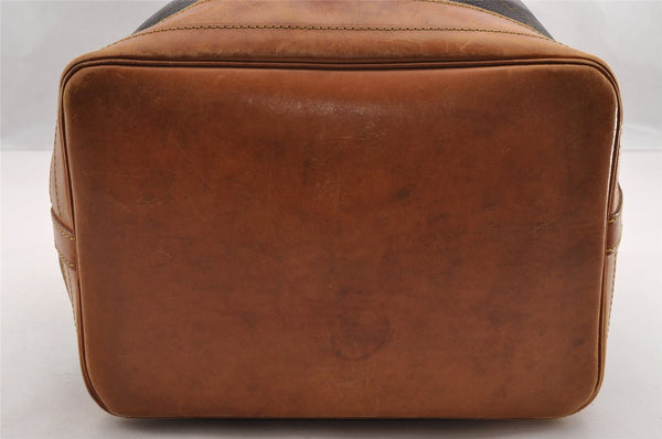 Authentic Louis Vuitton Monogram Noe Shoulder Drawstring Bag M42224 LV 3139I