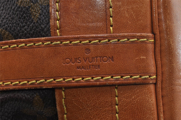 Authentic Louis Vuitton Monogram Noe Shoulder Drawstring Bag M42224 LV 3139I