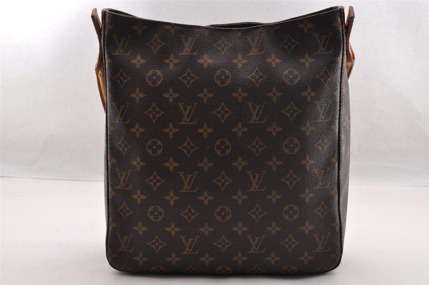 Authentic Louis Vuitton Monogram Looping GM Shoulder Bag M51145 LV 3140I