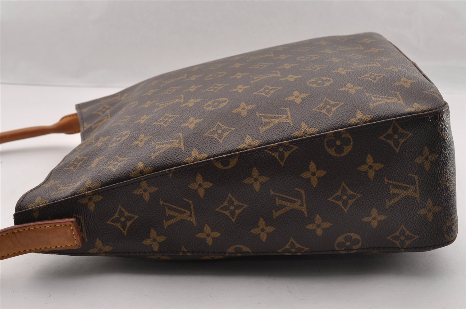 Authentic Louis Vuitton Monogram Looping GM Shoulder Bag M51145 LV 3140I