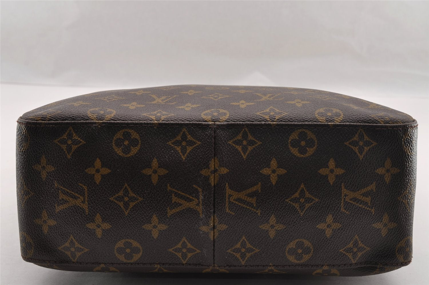 Authentic Louis Vuitton Monogram Looping GM Shoulder Bag M51145 LV 3140I