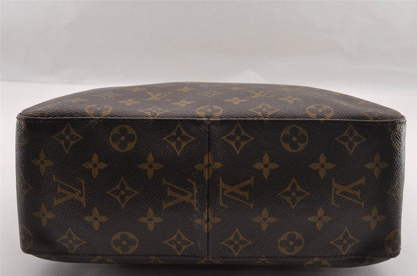 Authentic Louis Vuitton Monogram Looping GM Shoulder Bag M51145 LV 3140I