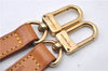 Authentic Louis Vuitton Leather Shoulder Strap Beige 39" LV 3142D