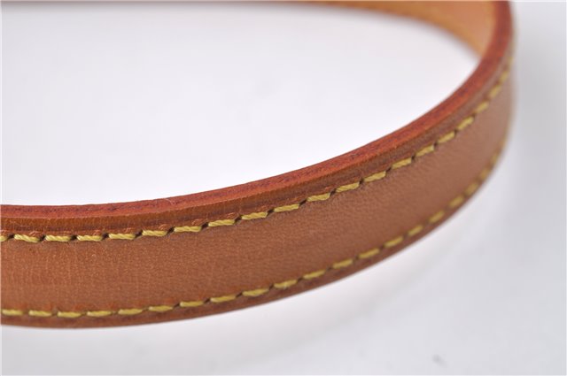 Authentic Louis Vuitton Leather Shoulder Strap Beige 39