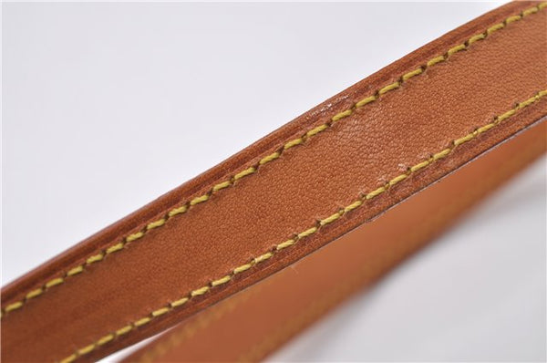 Authentic Louis Vuitton Leather Shoulder Strap Beige 39" LV 3142D