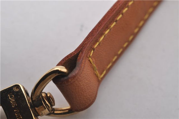 Authentic Louis Vuitton Leather Shoulder Strap Beige 39" LV 3142D