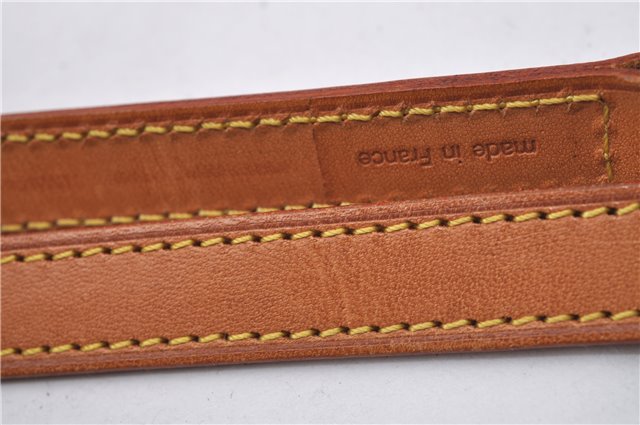 Authentic Louis Vuitton Leather Shoulder Strap Beige 39