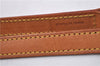 Authentic Louis Vuitton Leather Shoulder Strap Beige 39" LV 3142D