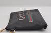 Authentic GUCCI Portfolio Clutch Hand Bag Purse Leather 572770 Black 3142I