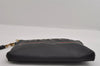 Authentic GUCCI Portfolio Clutch Hand Bag Purse Leather 572770 Black 3142I