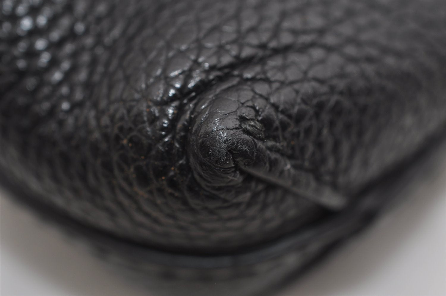 Authentic GUCCI Portfolio Clutch Hand Bag Purse Leather 572770 Black 3142I