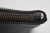 Authentic GUCCI Portfolio Clutch Hand Bag Purse Leather 572770 Black 3142I