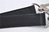 Authentic Louis Vuitton Leather Shoulder Strap Black 42.5-52" LV 3143D