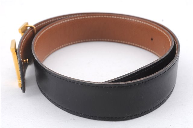 Authentic HERMES Constance Ladies Leather Belt Size 65cm 25.6