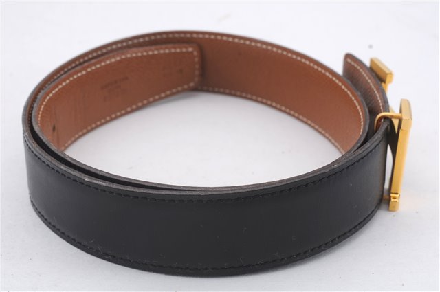 Authentic HERMES Constance Ladies Leather Belt Size 65cm 25.6