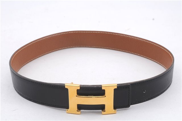 Authentic HERMES Constance Ladies Leather Belt Size 65cm 25.6