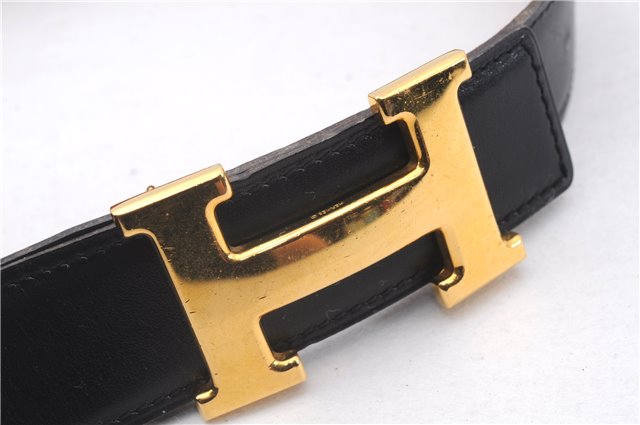 Authentic HERMES Constance Ladies Leather Belt Size 65cm 25.6