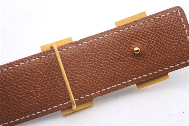 Authentic HERMES Constance Ladies Leather Belt Size 65cm 25.6