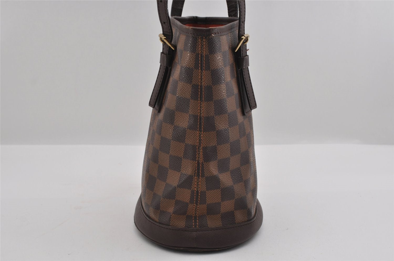 Authentic Louis Vuitton Damier Marais Bucket Shoulder Tote Bag N42240 LV 3144I