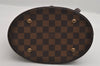 Authentic Louis Vuitton Damier Marais Bucket Shoulder Tote Bag N42240 LV 3144I