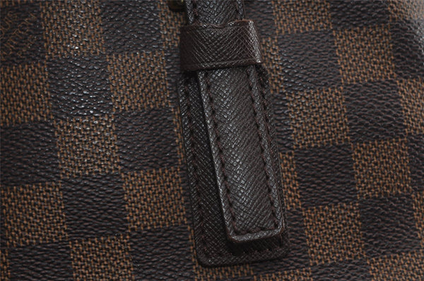 Authentic Louis Vuitton Damier Marais Bucket Shoulder Tote Bag N42240 LV 3144I