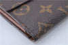 Authentic Louis Vuitton Monogram M61652 Porte Monnaie Billet Carte Credit 3145F