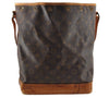 Authentic Louis Vuitton Monogram Noe Shoulder Drawstring Bag M42224 LV 3146I