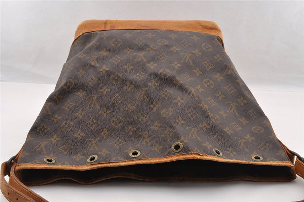 Authentic Louis Vuitton Monogram Noe Shoulder Drawstring Bag M42224 LV 3146I