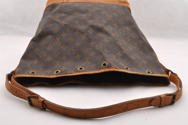 Authentic Louis Vuitton Monogram Noe Shoulder Drawstring Bag M42224 LV 3146I