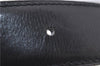 Authentic HERMES Constance Ladies Leather Belt Size 70cm 27.6" Black Navy 3147D