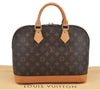 Authentic Louis Vuitton Monogram Alma Hand Bag Purse M51130 LV 3147I