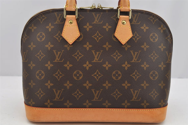 Authentic Louis Vuitton Monogram Alma Hand Bag Purse M51130 LV 3147I