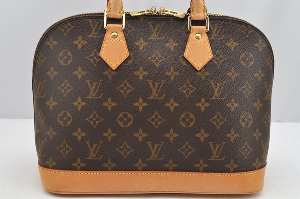 Authentic Louis Vuitton Monogram Alma Hand Bag Purse M51130 LV 3147I