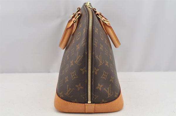 Authentic Louis Vuitton Monogram Alma Hand Bag Purse M51130 LV 3147I