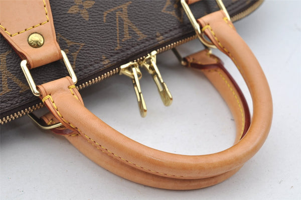 Authentic Louis Vuitton Monogram Alma Hand Bag Purse M51130 LV 3147I
