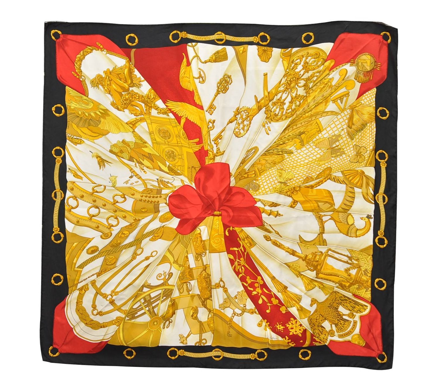 Authentic HERMES Carre 90 Scarf 