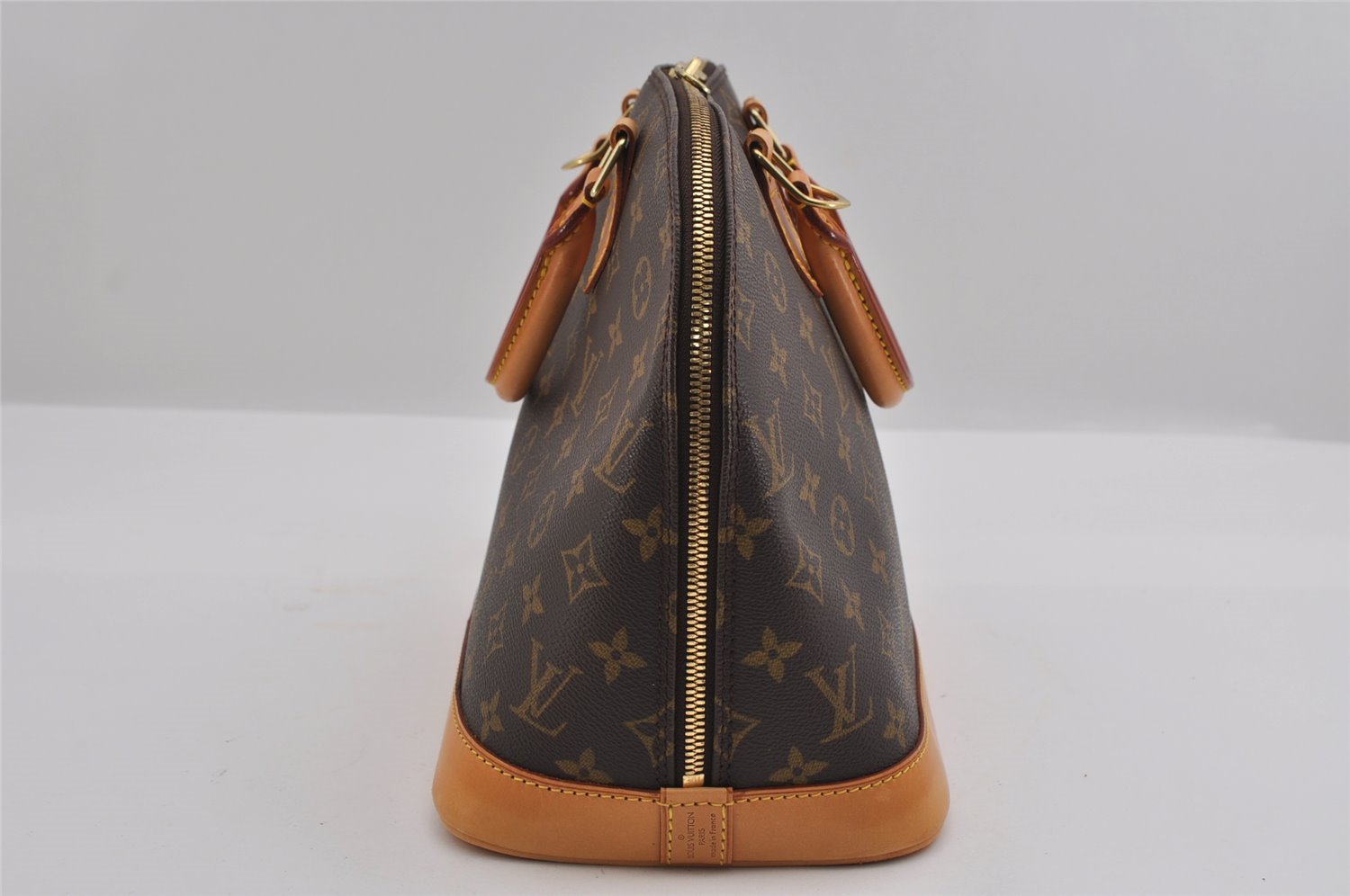 Authentic Louis Vuitton Monogram Alma Hand Bag Purse M51130 LV 3148I