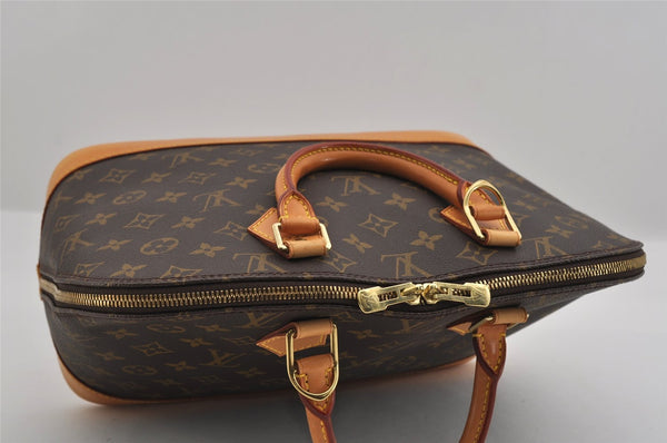 Authentic Louis Vuitton Monogram Alma Hand Bag Purse M51130 LV 3148I