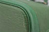 Authentic Louis Vuitton Epi Alma PM Hand Bag Green M52144 LV 3151I