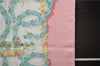 Authentic HERMES Carre 90 Scarf "LE SACRE DU PRINTEMPS" Silk Pink Box 3154D