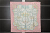 Authentic HERMES Carre 90 Scarf "LE SACRE DU PRINTEMPS" Silk Pink Box 3154D