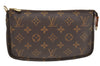 Authentic Louis Vuitton Monogram Pochette Accessoires Pouch M51980 LV 3154I
