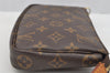 Authentic Louis Vuitton Monogram Pochette Accessoires Pouch M51980 LV 3154I