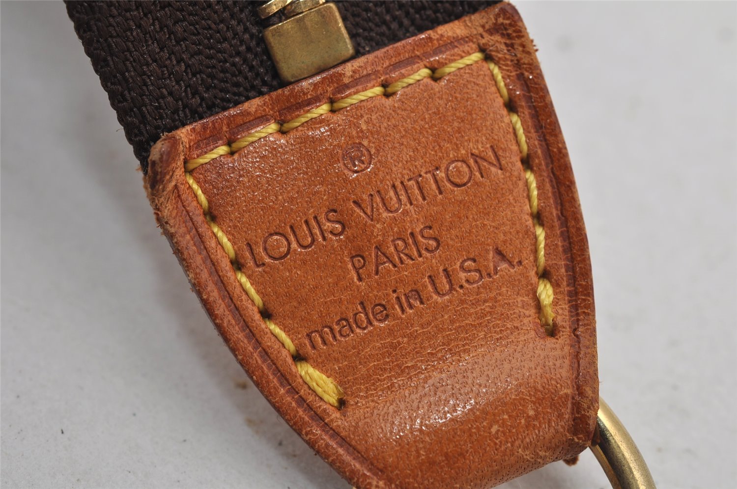 Authentic Louis Vuitton Monogram Pochette Accessoires Pouch M51980 LV 3154I