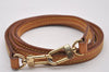 Authentic Louis Vuitton Leather Shoulder Strap Beige 47.6" LV 3157I