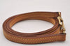 Authentic Louis Vuitton Leather Shoulder Strap Beige 47.6" LV 3157I