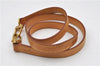 Authentic Louis Vuitton Leather Shoulder Strap Beige 39.4" LV 3158D